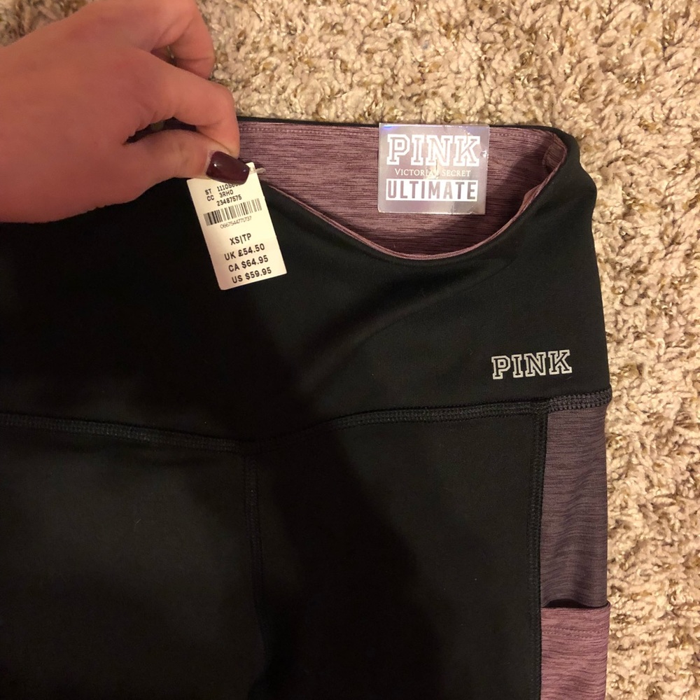 Brand new high waisted pink leggings - Picture 3 of 4